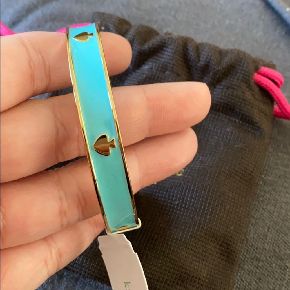 NWTs Kate spade teal blue bangle